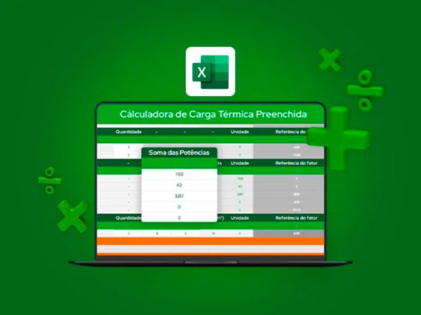 Planilha: Calculadora de BTUs