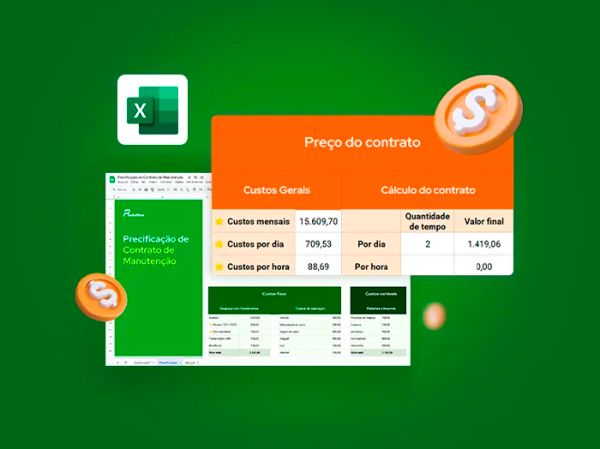 Planilha: Precificação de Contrato de Manutenção