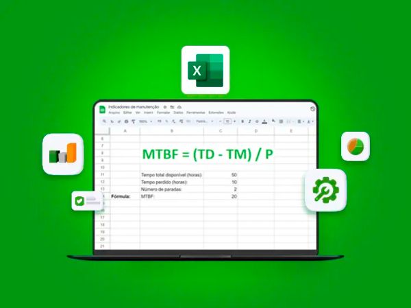 Planilha: Indicadores de Manutenção